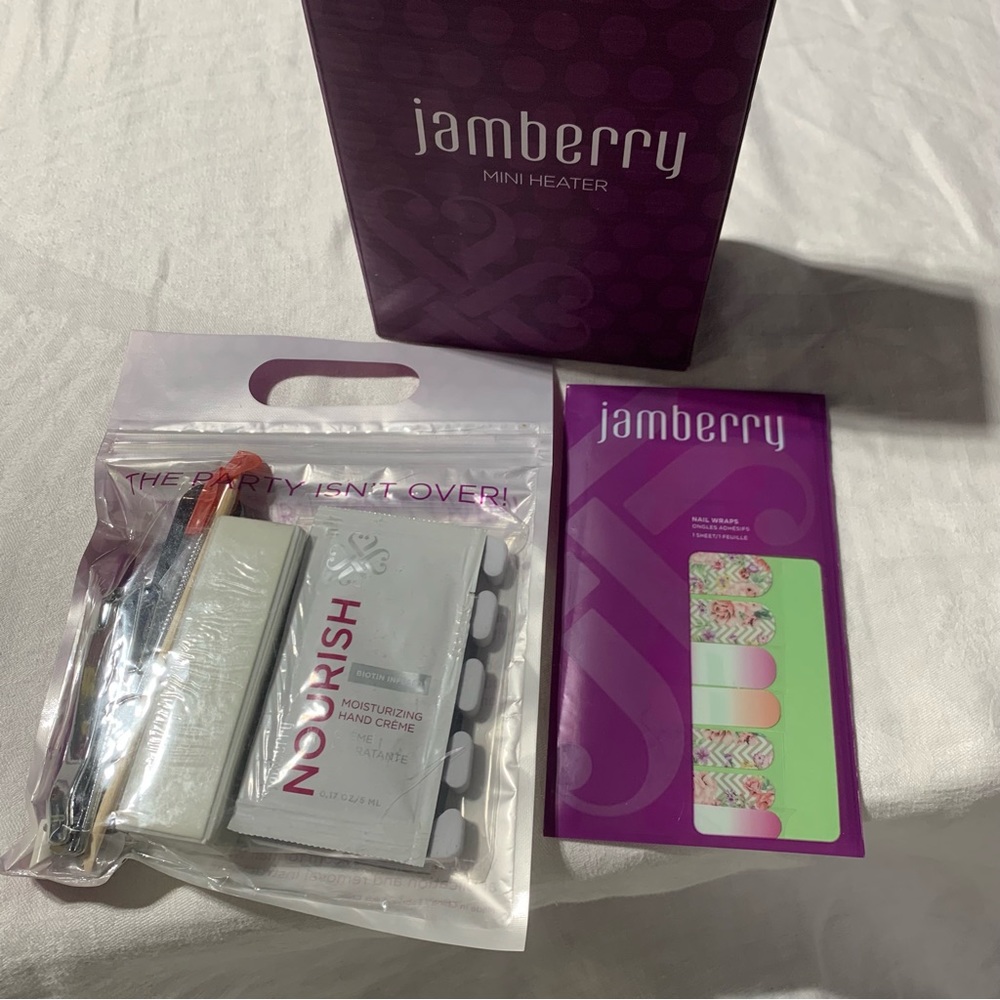 Jamberry Mixed Mani Nail Set, All New, Heater, Assortment of Nail Wraps